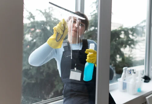 Nettoyage de vitres intérieures et extérieures à Ségur